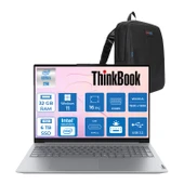Lenovo Thinkbook 16 Gen 8 Ial Intel Core Ultra 5 225U 32GB Ddr5 6tb SSD Windows 11 Home Intel Aı Boost 16 Inç Wuxga (1920 x 1200) IPS 300NITS Taşınabilir Bilgisayar 21SK007VTXH20 + Zetta Çanta thumbnail 1