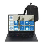 Lenovo Thinkpad E16 Gen 3 Intel Core Ultra 7 265U 48GB Ddr5 256GB SSD Windows 11 Home Intel Aı Boost 16 Inç Wuxga (1920 x 1200) IPS 300NITS Taşınabilir Bilgisayar 21SR0076TXH21 + Zetta Çanta thumbnail 1