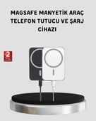 MagSafe Uyumlu Kablosuz Powerbank – Güçlü Mıknatıs, Hızlı Şarj, Kompakt Tasarım - 1