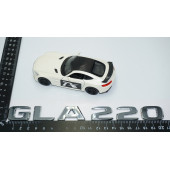 DK Tuning GLA 220 Bagaj Krom ABS 3M 3D Yazı Logo Benz İle Uyumlu - 4