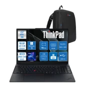 Lenovo Thinkpad E16 Gen 3 Intel Core Ultra 7 255H 40GB Ddr5 256GB SSD Windows 11 Home Intel Arc 140T 16 Inç Wuxga (1920 x 1200) IPS 300NITS Taşınabilir Bilgisayar 21SR006RTXH16 + Zetta Çanta thumbnail 1