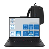 Lenovo Thinkpad L14 Gen 5 Ultra 7 155U 80GB Ddr5 512GB SSD Arc Graphics 14" Wuxga IPS 400NITS Windows 11 Pro Taşınabilir Bilgisayar 21L2S17NTNH21 + Zettaçanta thumbnail 1