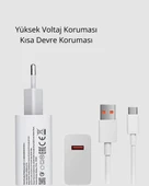 120W Süper Hızlı Şarj Adaptörü – Type-C Kablo Dahil, Yüksek Voltaj Korumalı - 4