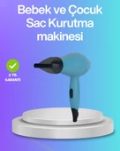 Bebek ve Çocuk Fön Makinesi – Nazik Hava Akışı, Sıfıra Yakın Radyasyon - 1