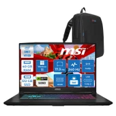 MSI Msı Katana 17 Hx Intel Core I7 14650HX 40GB Ddr5 512GB SSD Windows 11 Pro RTX5060 8gb Gddr7 115W 17 Inç 2k QHD(2560X1440) 240HZ Gaming Laptop B14WFK216XTRP17 + Zetta Çanta thumbnail 1
