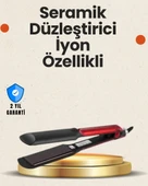 Elektriklenmeyi Azaltan İyonlu Saç Düzleştirici – Titanyum Plaka ve Şık Tasarım thumbnail 1