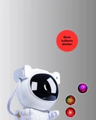 Astronot Şekilli Galaxy Projeksiyon Lambası Nebula Efektli Dekoratif Lamba - 3