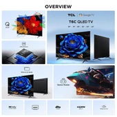 TCL 75T6C 75" 4K QLED Google TV thumbnail 8
