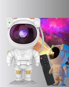Astronot Şekilli Galaxy Projeksiyon Lambası Nebula Efektli Dekoratif Lamba - 4
