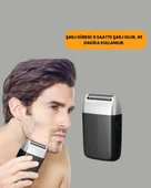 Çok Amaçlı Şarjlı Saç & Sakal Kesme Makinesi – Profesyonel ve Sessiz Performans - 4