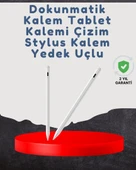 Yüksek Hassasiyetli Eğim Sensörlü Dijital Kalem – USB-C Hızlı Şarjlı thumbnail 1