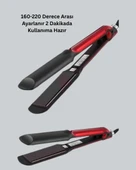 Elektriklenmeyi Azaltan İyonlu Saç Düzleştirici – Titanyum Plaka ve Şık Tasarım thumbnail 3