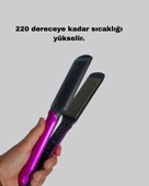 Profesyonel İyon Teknolojili Saç Düzleştirici – 220°C Hızlı Isınma ve LED Ekranlı Tasarım - 4