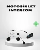 BT22 Kask Bluetooth Kulaklık 5.0 – Suya Dayanıklı, Gürültü Önleyici, Uzun Pil Ömürlü - 1