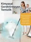 Mieco Stella 5 Bar/ 2000W / Çok Fonksiyonlu Buharlı Temizleyici - Buharlı Temizlik Makinesi + Ütü Başlığı ve Eldiven Hediye   -  Beyaz thumbnail 2
