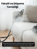 Mieco Stella 5 Bar/ 2000W / Çok Fonksiyonlu Buharlı Temizleyici - Buharlı Temizlik Makinesi + Ütü Başlığı ve Eldiven Hediye   -  Beyaz thumbnail 5