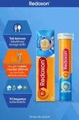 Redoxon Üçlü Etki 15 Efervesan Tablet I 1000 Mg C Vitamini, D Vitamini Ve Çinko Içeren Takviye Edici - 5