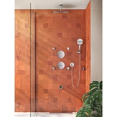 Artema Root Round A42694 Ankastre Termostatik Banyo Bataryası, Sıva Üstü Grubu, Krom - 4