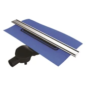 Artema Vitra 59980476000 Eco-Flow V-Flow DK100 40 cm Duş Kanalı - Mat Krom Yandan - 1