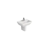 VitrA S50 Kompakt Lavabo 55 Cm Dar Orta Armatür Delikli Su Taşma Delikl - 1