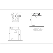 VitrA Liquid Çanak Lavabo, 43 cm - 3