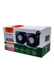 MagicVoice A-06 1+1 USB MİNİ PC HOPARLÖR (2X3 WATT) - 2