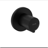 VitrA Ankastre Stop Valf (Sıva Üstü Grubu), Mat Siyah - 1