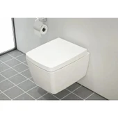 VitrA Metropole 7672B003-0559 Rim-Ex Asma Klozet, Vitra Metropole Soft Klozet Kapağı 90-003-009 - 1