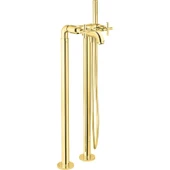 Artema Juno A4239823 Küvet Bataryası, Yerden, El Duşlu, Altın - 1