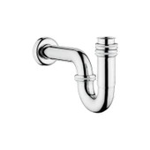 VitrA A45117 Lavabo / Eviye Sifonu, P Tipi, Krom - 1