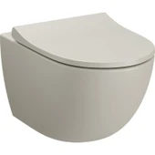 VitrA Sento 7748B020-0559 Rim-Ex Asma Klozet Seti 54 Cm Mat Bej - 1