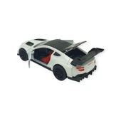 Çek Bırak Metal Arabalar 12 cm - 3671C - Beyaz thumbnail 3