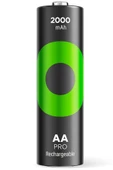 GP Batteries ReCyko Pro 2000 mAh AA Kalem Ni-Mh Şarjlı Pil, 1.2 Volt, 6'lı Kart thumbnail 2