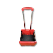 4 Tekerlekli, 55 Litre Kırmızı Katlanır Alışveriş Arabası - 2