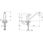 Artema Flow Round Eviye Bataryası (Pencere Önü) A43429 - 2