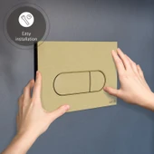 VitrA Root Round 740-2225 Kumanda Paneli, Fırçalı Altın - 4