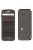 Kchibo Radyo Pilli Küçük Cep Radyosu Deprem Çantası Radyosu Fm Mini Radyo Cep Tipi Taşınabilir Fm Radyo - 3
