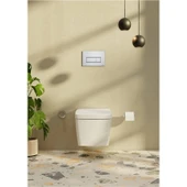 VitrA Metropole 7672B003-0559 Rim-Ex Asma Klozet, Vitra Metropole Soft Klozet Kapağı 90-003-009 - 4