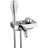 VitrA Istanbul A41802 Banyo Bataryası, El Duşlu, Krom - 1