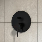 VitrA Origin A4262036 Ankastre Banyo Bataryası, Sıva Üstü, Mat Siyah - 2