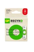 GP Batteries 2100Mah 4+2 Şarjlı Kalem Pil Recyko thumbnail 1