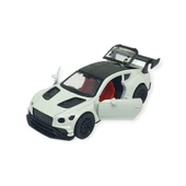 Çek Bırak Metal Arabalar 12 cm - 3671C - Beyaz thumbnail 2