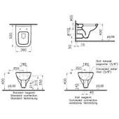 VitrA S20 Asma Klozet 52 cm 5507L003-0868 - 3