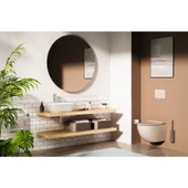 VitrA Origin A4512334 Lavabo Sifonu, T Tipi, Fırçalı Nikel - 2