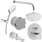 Artema A49279 Root Round Ankastre Termostatik Duş Seti Shine S - 1