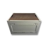 Plastik Katlanır Tek Kapaklı Piknik Kutusu 56 Litre - 1