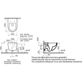 VitrA Sento 7748B020-0559 Rim-Ex Asma Klozet Seti 54 Cm Mat Bej - 3