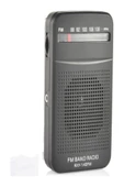 Kchibo Radyo Pilli Küçük Cep Radyosu Deprem Çantası Radyosu Fm Mini Radyo Cep Tipi Taşınabilir Fm Radyo - 2