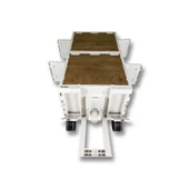 230 Litre 4 Tekerlekli, Katlanır, Piknik Arabası - 1