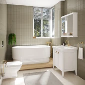 VitrA Valarte 7805B403-0090 Asma Klozet, Rim-ex, 54 cm, Beyaz - 2